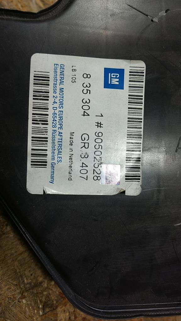 Astra F Resonator Luftfilterkasten original GM Opel NEU