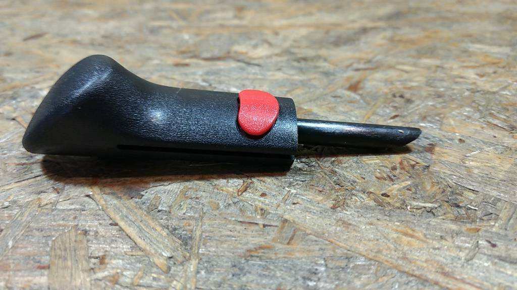 Omega B Knopf+Rosette Sicherungsstange Türsch. original GM NEU