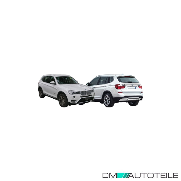 Stoßstange vorne SRA +LED NSW +Kamera grundiert passt für BMW X3 F25 LCI ab 2014