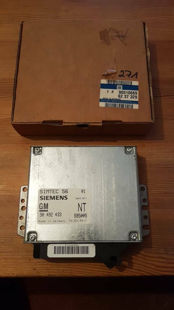 Original Opel Omega Steuergerät elektronische Einspritzanlage NEU