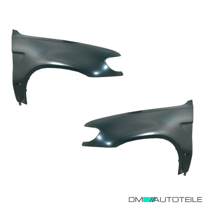 Kotflügel SET rechts+links vorne mit Blinkerloch passt für BMW X5 (E53) 04-03