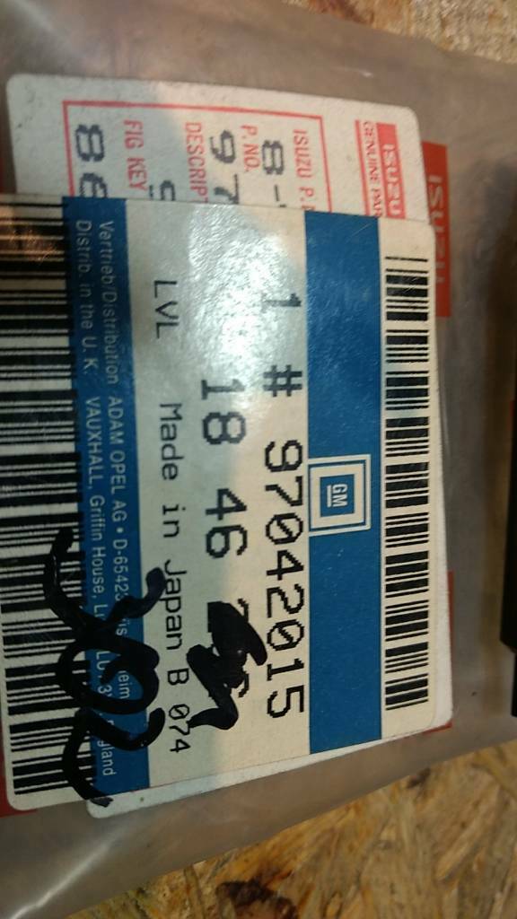 Opel Monterey Schalter Klimaanlage original GM NEU