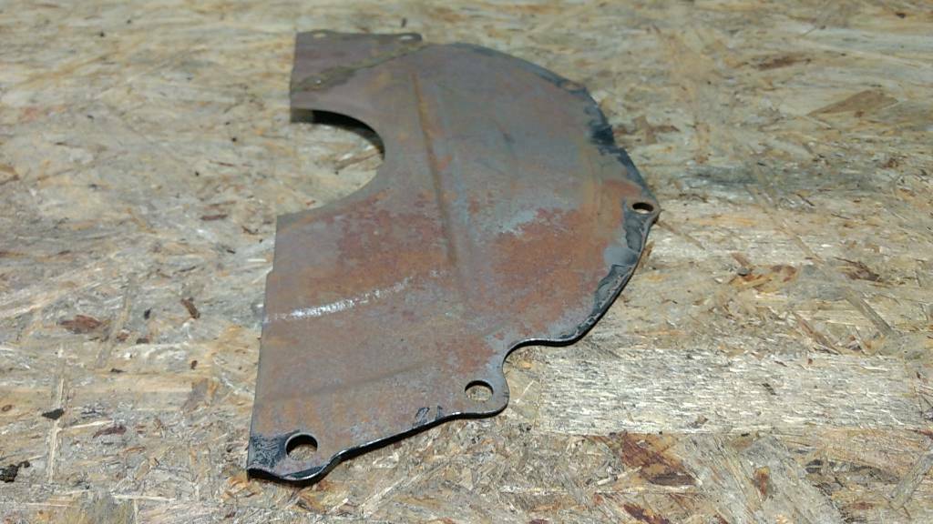 Original GM Opel Record C Schutzblech Kupplungsgehäuse NEU
