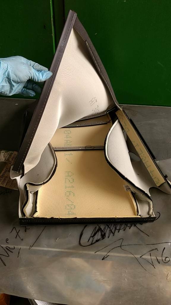 Opel Tigra B Sitzpolster schwarz original GM NEU