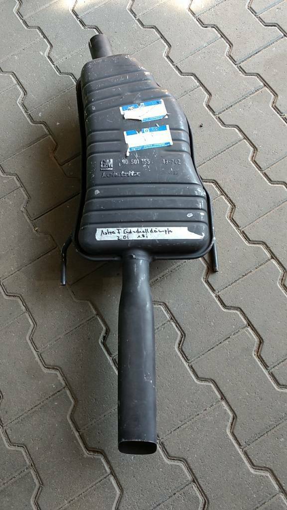 Astra F Endschalldämpfer 2.0i 1.8i Original GM Opel Neu