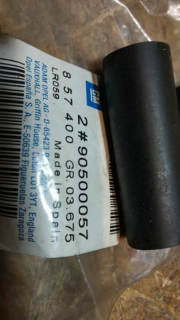 Omega B Schlauch Sekundärluftleitung original GM Opel NEU
