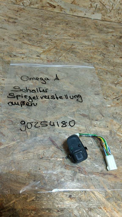 Omega A Schalter Spiegelverstellung außen Original GM Opel Neu