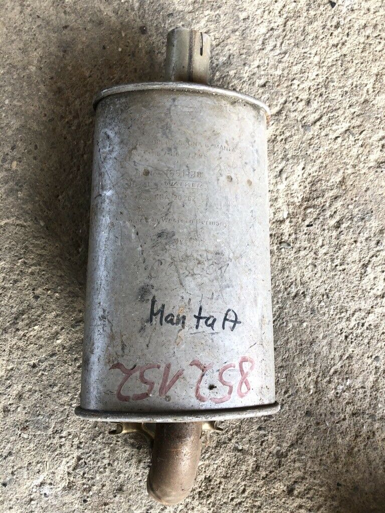 Opel Ascona / Manta A Endschalldämpfer Neu