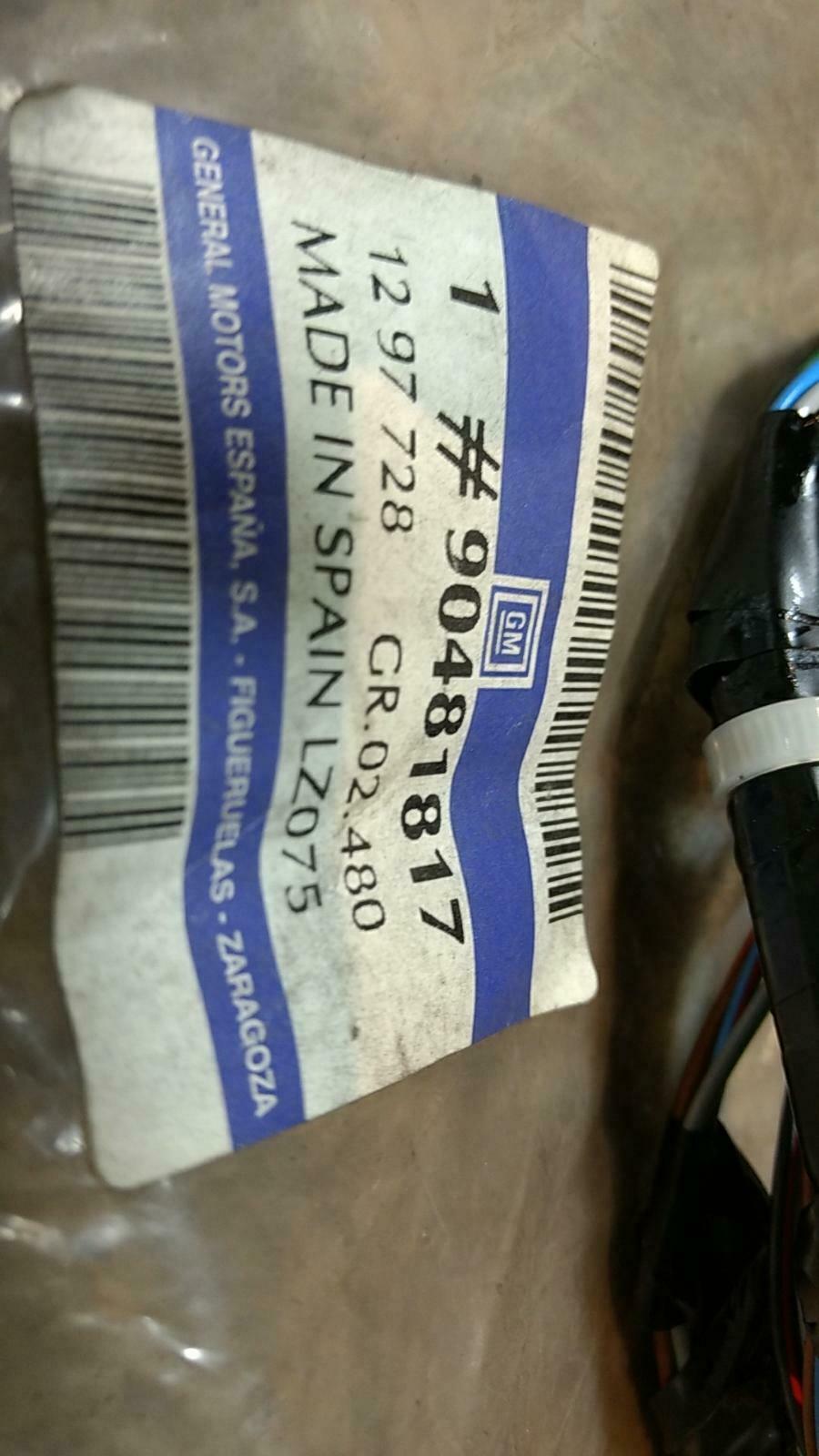 Corsa B Tigra A Kabelbaum Komplett Original GM Opel Neu