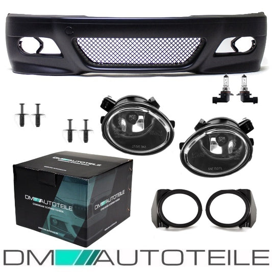 Sport Stoßstange Vorne passt für BMW E46 Vorfacelift + NSW + Nieten nicht M3