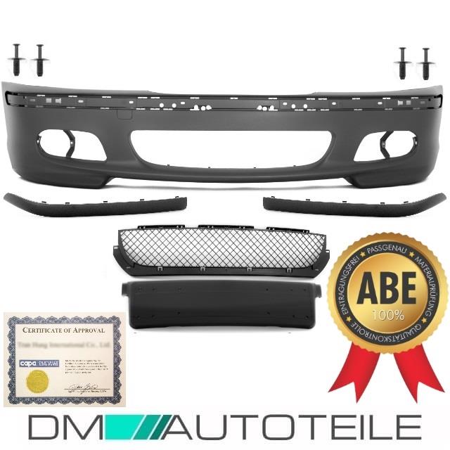 Stoßstange vorne + Zubehör für M-Paket II +passt für BMW E46 98-05 ABE ZULASSUNG
