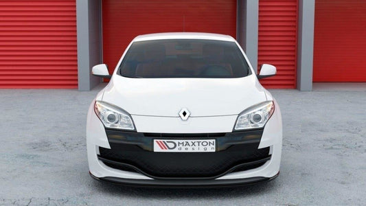 Front Ansatz für RENAULT MEGANE 3 RS v.1 schwarz Hochglanz