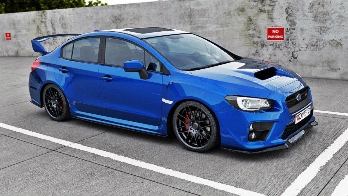 Front Ansatz für Subaru Impreza MK4 WRX STI V.1 Carbon Look