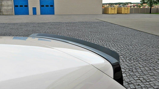 Spoiler CAP für VW POLO MK5 GTI Facelift schwarz Hochglanz