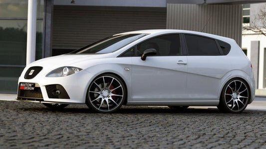 Front Ansatz für SEAT LEON MK2 CUPRA FR (vor Facelift) Carbon Look
