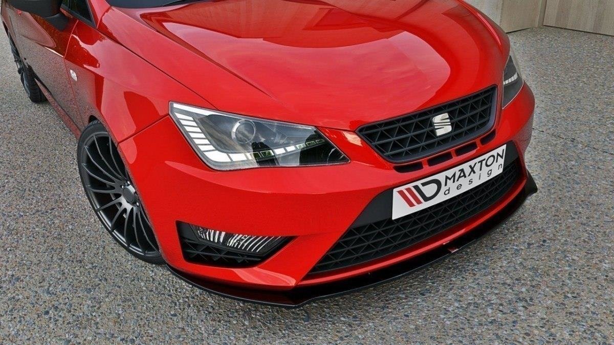Front Ansatz für SEAT IBIZA IV CUPRA (6J) Facelift Carbon Look