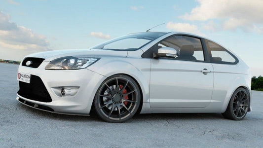Front Ansatz für Ford Focus ST Mk2 FL schwarz Hochglanz