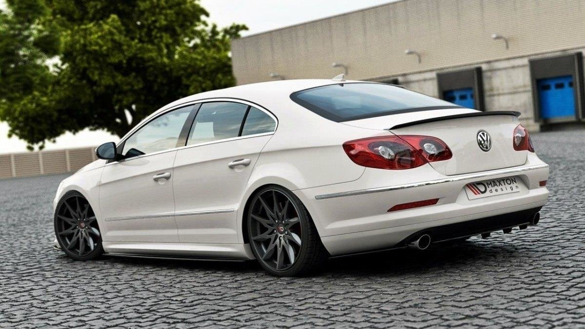 Seitenschweller Ansatz für VW Passat CC R36 RLINE (vor Facelift) Carbon Look