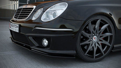 Front Ansatz für MERCEDES E W211 AMG FACELIFT Carbon Look