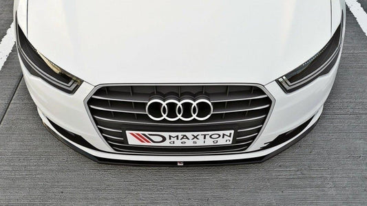 Front Ansatz für Audi A6 Ultra C7 FL Carbon Look