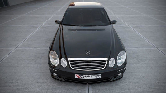 Front Ansatz für MERCEDES E W211 AMG FACELIFT Carbon Look