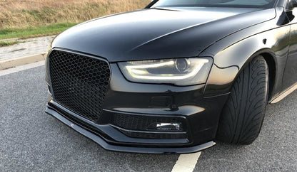 Front Ansatz V.1 für Audi S4 B8 FL Carbon Look