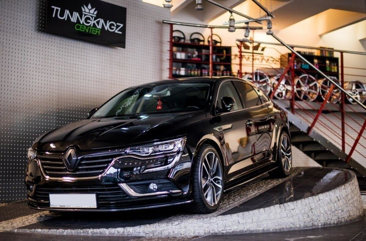 Front Ansatz für RENAULT TALISMAN V.1 schwarz matt