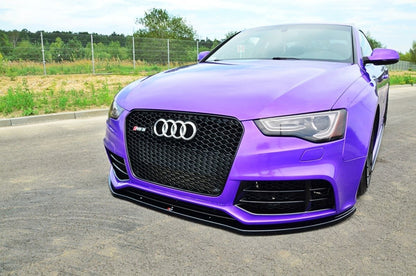 Front Ansatz für AUDI RS5 8T Carbon Look