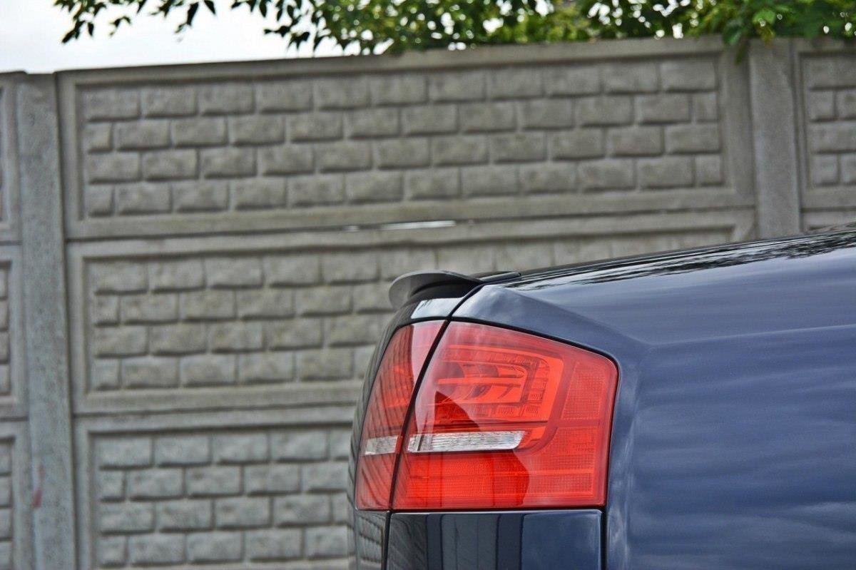 Spoiler CAP für Audi A8 D3 schwarz matt