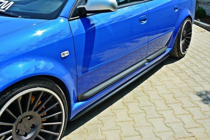 Seitenschweller Ansatz für Audi RS6 C5 Carbon Look