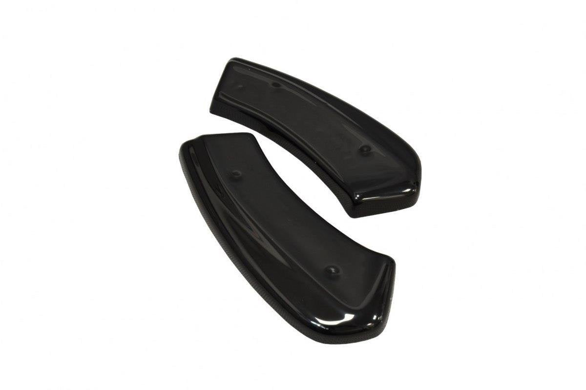 Heck Ansatz Flaps Diffusor für VW GOLF 7 GTI FACELIFT schwarz matt