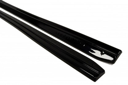 Seitenschweller Ansatz für SAAB 9-3 TURBO X/ Aero Facelift Carbon Look