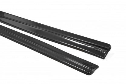 Seitenschweller Ansatz für MERCEDES CL-KLASSE C215 Carbon Look