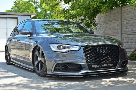 Front Ansatz V.1 für Audi S6 / A6 S-Line C7 Carbon Look