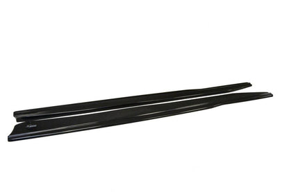 Seitenschweller Ansatz für Lexus GS Mk4 Facelift schwarz Hochglanz