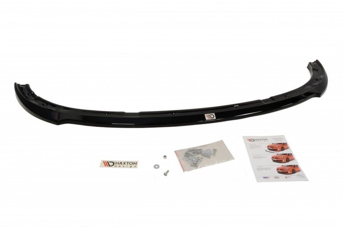 Front Ansatz für RENAULT CLIO III RS schwarz matt