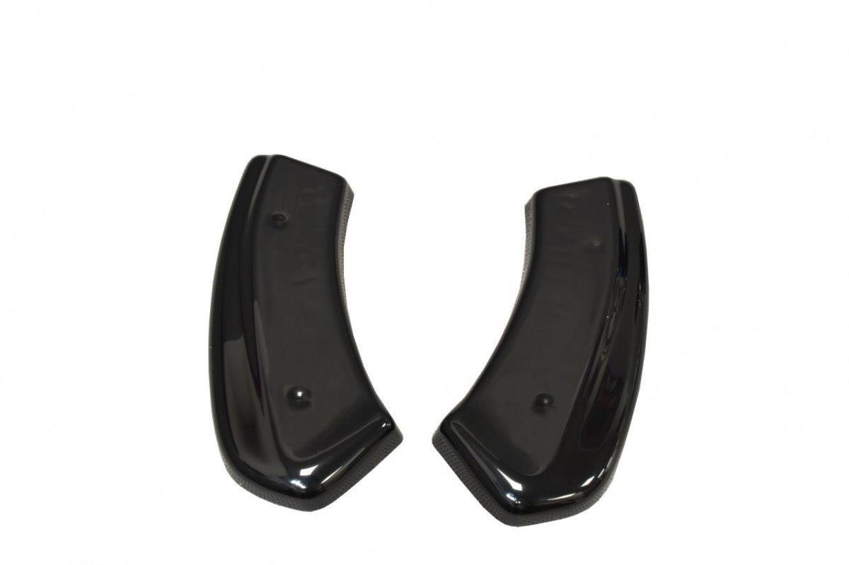 Heck Ansatz Flaps Diffusor für VW GOLF 7 GTI FACELIFT schwarz matt