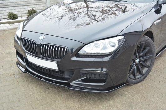 Front Ansatz für BMW 6er Gran Coupé M Paket schwarz Hochglanz