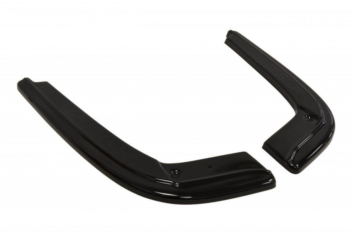 Heck Ansatz Flaps Diffusor für BMW 3er E92 M Paket schwarz matt