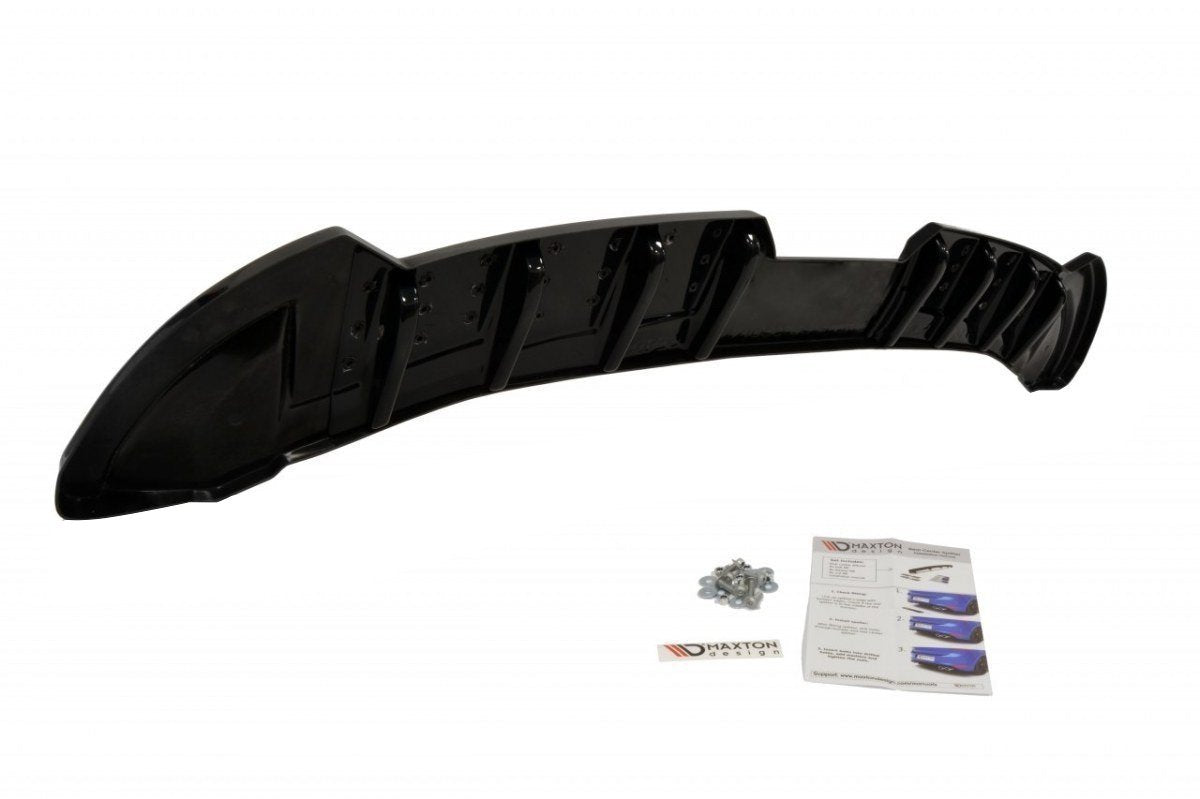 Diffusor Heck Ansatz für SEAT IBIZA 4 SPORTCOUPE (vor Facelift) DTM LOOK schwarz matt