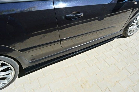 Seitenschweller Ansatz für OPEL ASTRA H (FOR OPC / VXR) Carbon Look