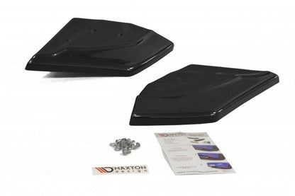 Heck Ansatz Flaps Diffusor für SEAT LEON III CUPRA / FR Carbon Look