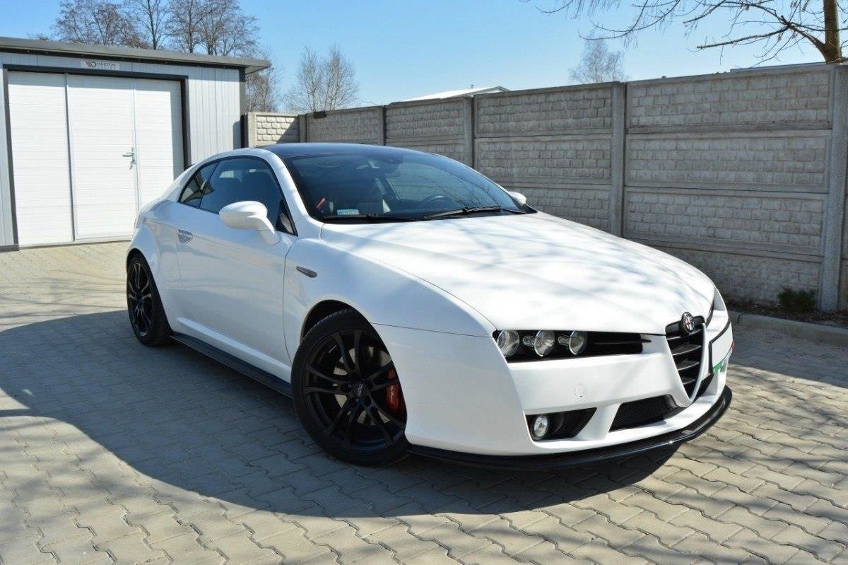 Seitenschweller Ansatz für Alfa Romeo Brera schwarz matt