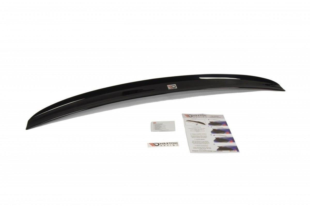 Spoiler CAP für Audi A6 S-line C6 Limousine schwarz Hochglanz
