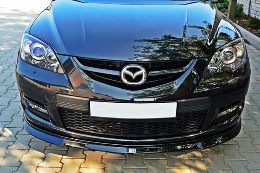 Front Ansatz für MAZDA 3 MPS MK1 (vor Facelift) schwarz matt