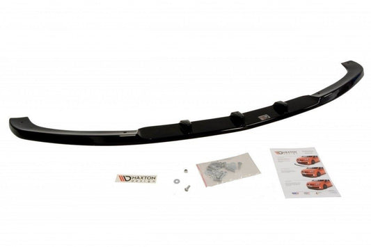 Front Ansatz für MERCEDES GLK W204 (FÜR STANDARD STOßSTANGE) schwarz Hochglanz