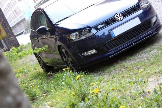 Front Ansatz für VW POLO MKV Carbon Look