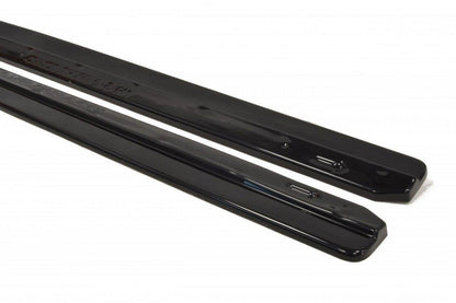 Seitenschweller Ansatz für MAZDA 3 MK2 SPORT (vor Facelift) Carbon Look