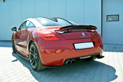 Spoiler CAP für PEUGEOT RCZ schwarz Hochglanz