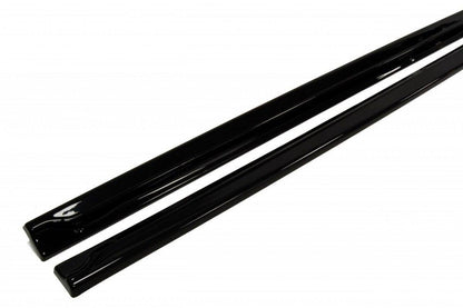 Seitenschweller Ansatz für RENAULT MEGANE II RS Carbon Look